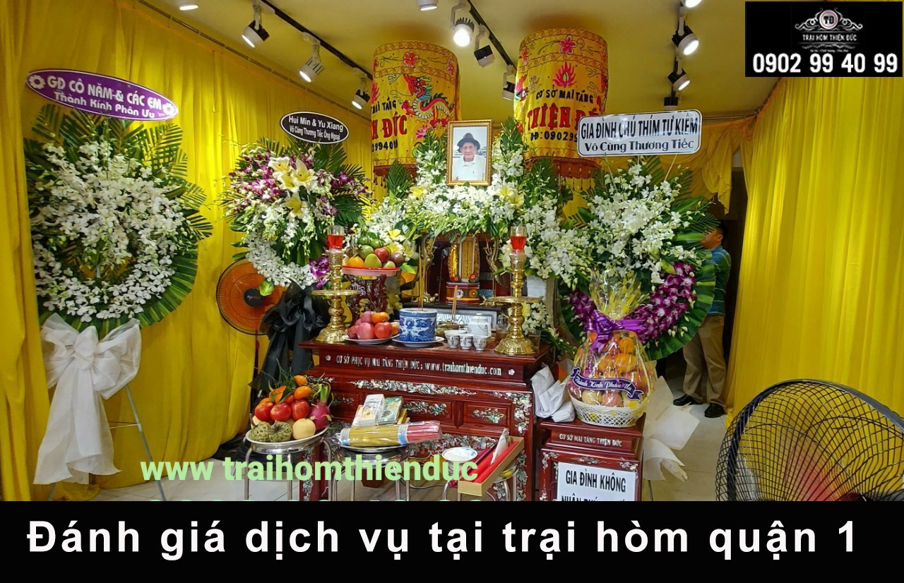 Cung cấp dịch vụ mai táng trọn gói Quận 1 uy tín