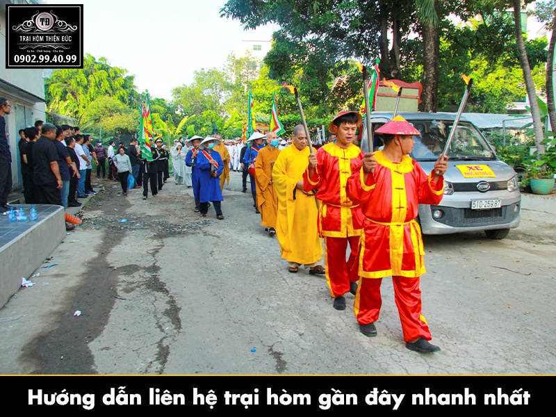 Hướng dẫn liên hệ trại hòm gần đây nhanh nhất