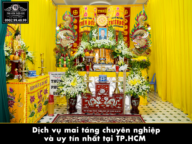 Trại hòm cung cấp dịch vụ mai táng và sản xuất quan tài uy tín tại TP.HCM
