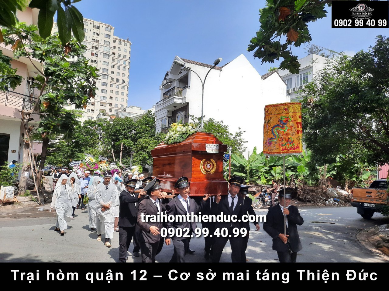 Trại hòm quận 12 – Cơ sở mai táng Thiện Đức