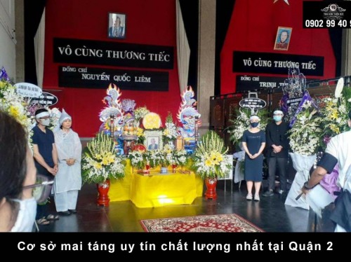 Cơ sở mai táng uy tín chất lượng nhất tại Quận 2