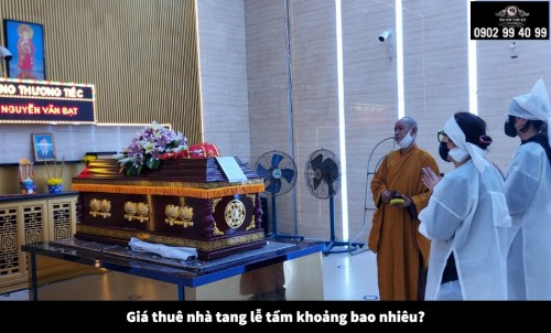 Giá thuê nhà tang lễ tầm khoảng bao nhiêu?