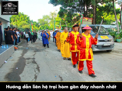 Hướng dẫn liên hệ trại hòm gần đây nhanh nhất