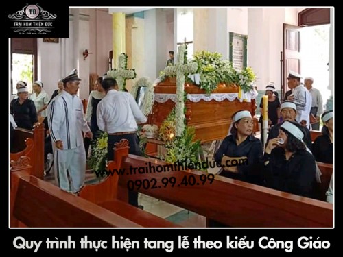 Quy trình thực hiện tang lễ theo kiểu Công Giáo