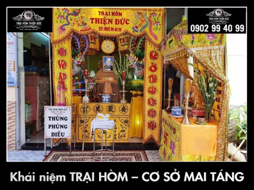 So sánh giữa trại hòm với cơ sở mai táng có giống nhau không?